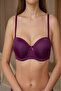 Women's Plum Non-Padded Bra - 2
