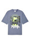 Graphic Men's Gray Casual Style T-Shirt 63444265 - 4