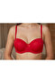 Women's Red Unfilled Bra