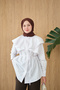 Women's Cape Look Shirt White - 6