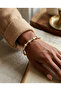 Women's Bracelet with Zircon Stone Bone Model Gold Color Vip