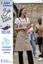 Slit Water-Repellent Pocketed Artist Apron Barista Cafe Florist Painter Teacher Chef Apron - 3