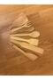 Gürgen Handmade Spoon Set, Wooden Spoon, Spatula, Fork, Tongs, Dough Cutting Kitchen Set 7 Pieces - 5
