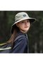 Unisex Outdoor Wide Brim Hat Uv Protection Upf50+ Sun Hat with Neck Protection Camping Ba - 7