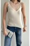 Lace Detailed Knitwear Embellished Blouse - 2