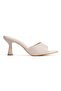 Women's Stylish Thick Heeled Single Strap Slippers - 2