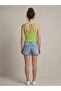Women's Knitwear Knitted Halter Neck Crop Blouse - 3