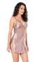 Women'S, Mink, Satin Nightgown