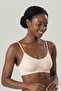 Women's Ecru Thin Strap Removable Basic Bustier
