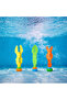 Colorful 3-Piece Underwater Diving Game Seaweed Model Pool Sea Toy Educational Set for Children