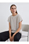 Crew Neck Textured Blouse