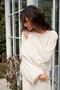 Bat Sleeve Sweater - 3