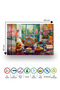 Tea Time Still Life Flower and Sweet Uv Printing on Tempered Glass Cutting Board 30X40 cm Size - Bckt068 - 7