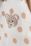 Baby Girl Cute Teddy Bear with Bow 2-Piece Bloomer and Slopet Set Yk233131 - 3