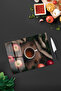 Autumn Themed Apple Tea Still Life Tempered Glass Cutting Board 30X40 cm Size Uv Printing - Bckt070 - 2