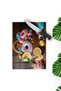Colorful Donut and Dessert Basket Themed Tempered Glass Cutting Board 30X40 cm Size Uv Printing - Bckt074 - 3