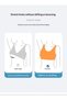 Women High Impact Racerback Sports Bra Push Up Gym Workout Top Yoga Running Training Fitness - 6
