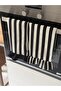 2-Piece Stripe Linen Oven Cover / Dishcloths - 3