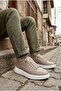 Lukas Noka Comfortable Lightweight Rubber Laced Linen Sneaker Men's Shoes - 2