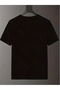 Men's Battery Icon Printed Oversize T-Shirt Loose Fit - 6