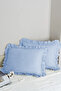 2-Piece Pillowcase 100% Cotton Ruffled 50X70Cm |   Suitable for Bedding Sets and Duvet Covers - 4