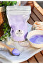 7 Piece Premium Lavender Spa Care Set - Cold Process, Pumpkin Fiber & Soap + Bath Ball, Salt & Oil - 2