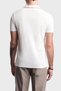 100% Cotton Regular Fit V-Neck Polo Men's Polo Em005852 Af12955 U0003 - 3