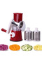 Manual Slicer Vegetable Mandoline Shredder Cutter Chopper Vegetable Grater with 3 Inner