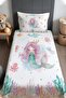 Mermaid and Friends Patterned Bedspread and Pillowcase