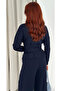 Modal Belted Elegant Zippered Baggy Tracksuit Set - 3