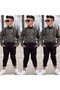 Boy's Striped Shirt and Pants with Bow Tie and Straps, 4-Piece Combination Set - Holiday Set - 2