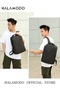 مجموعة من 3 قطع: حقيبة كمبيوتر بسيطة وحقيبة ظهر كبيرة السعة مع منفذ شحن USB - 6
