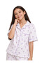 Girls Floral Printed Muslin Cotton Pyjama Set - 5