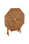 Folding Garden Table 90x75 cm Solid Wood Acacia - 5