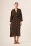 Galatea Linen Dress Brown