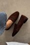 Georgia Brown Genuine Leather Loafer - 4
