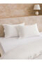 White Cotton Double Duvet Cover Set - 3