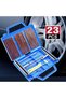 Portable Tire Repair Kit Heavy Duty Tubeless Plug Set Emergency Fix for Car Motorcycle Bike