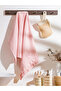 Pink Bow Embroidered Face Towel 50X80 cm - 2