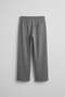 Men's Relaxed Pleated Soft Textured Elastic Waist Sweatpants Smoked - 2