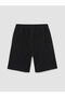 Black Elastic Waist Boys Shorts 2 Pack - 5