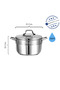 Sienna Steel Cookware Set 9 Pieces - Induction Compatible - 5