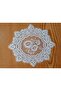 Coffee Coaster Motif Guipure Lace - 12 Pieces (1 Pack)