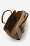 Women's Hand Knitted Charm Zipper Closure Handbag Refone Tan Straw - 7