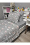 Quilted Hearts 4-Piece Set (100% Cotton 100X200 with Elastic Sheets) Single Bedspread Set - 3