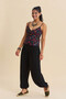 Comfortable Cut, Gathered Cuffs, Women's High Waist Trousers