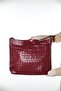 Alermi̇ne Burgundy Women's Shoulder Bag - 3