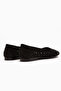 Lorin Black Stone Women's Ballerinas - 6