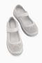 Solvi Genuine Leather White Women's Casual Shoes - 4