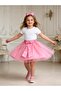 23 April Girl's Bowknot Dreamy Tulle Tutu Skirt - 6